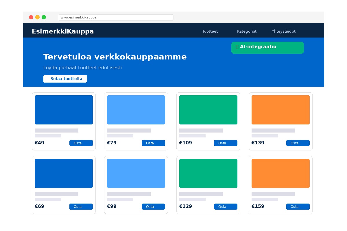 Esimerkkiverkkokauppa